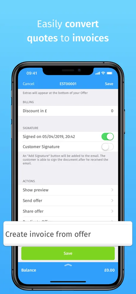 Invoice App°