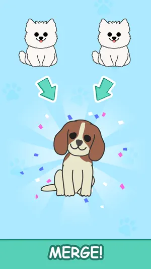 Merge Puppies: Pet Rescue Game screenshot 1