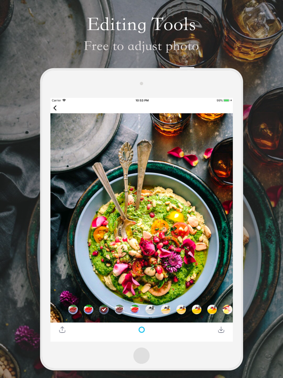 Screenshot #5 pour Gourmet Camera - Photo Food