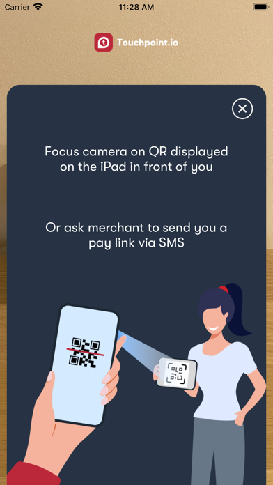Touchpoint Pay iPhone screenshot 3 - Food & Drink app