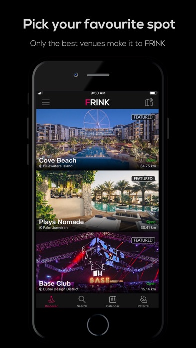 FRINK - Get a FREE Drink iPhone screenshot 2 - Food & Drink app