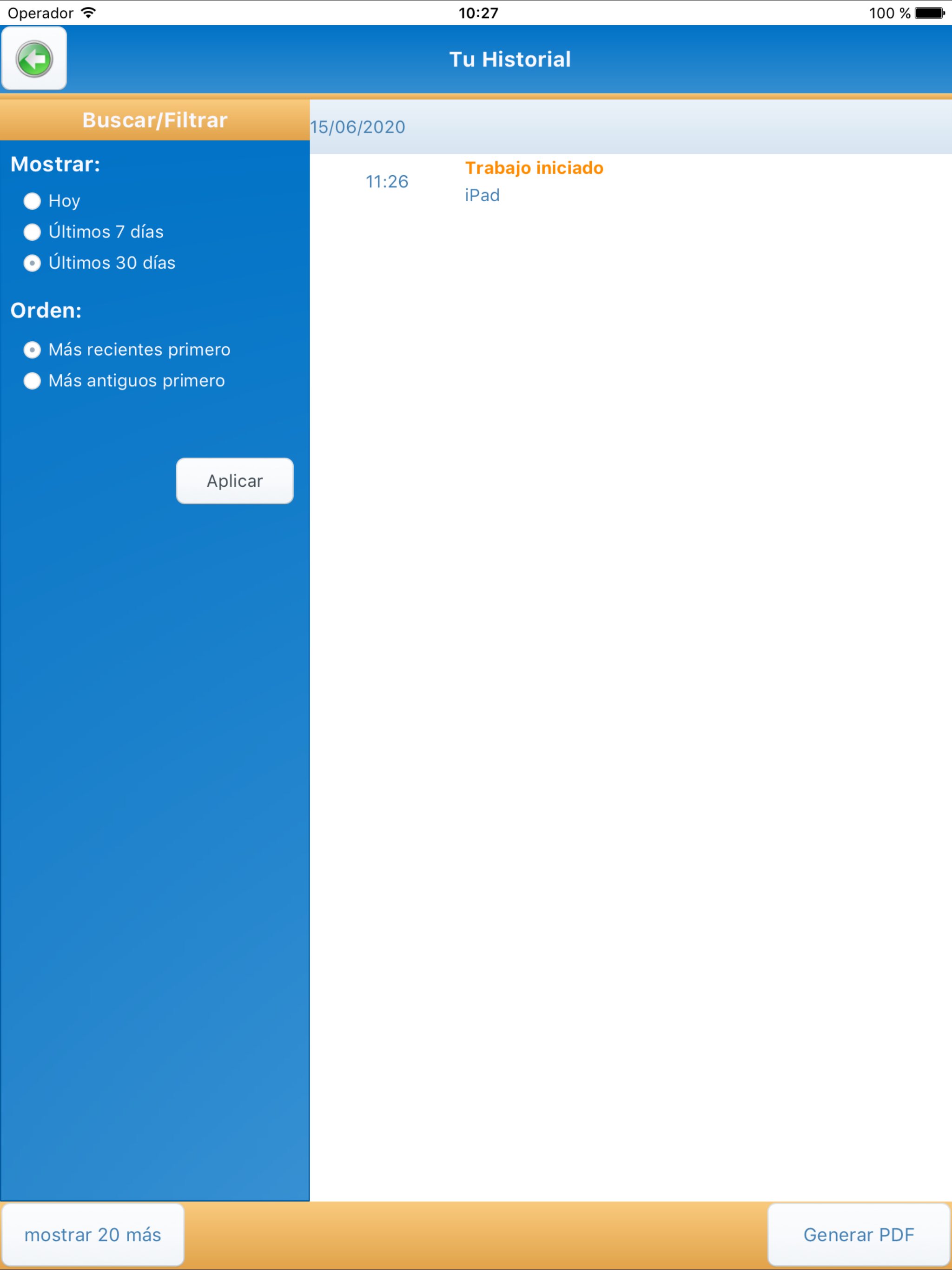 SimplyGest Control Horario screenshot 8