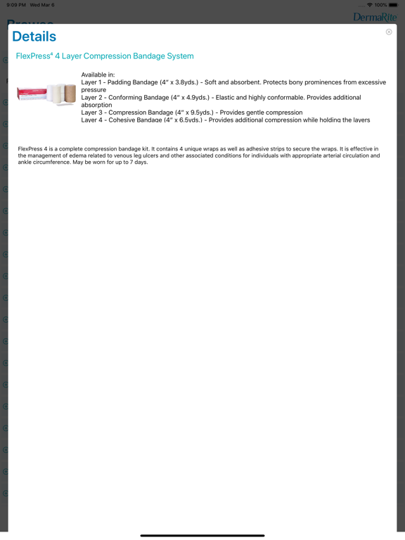 Dermarite iPad screenshot 4 - Medical app