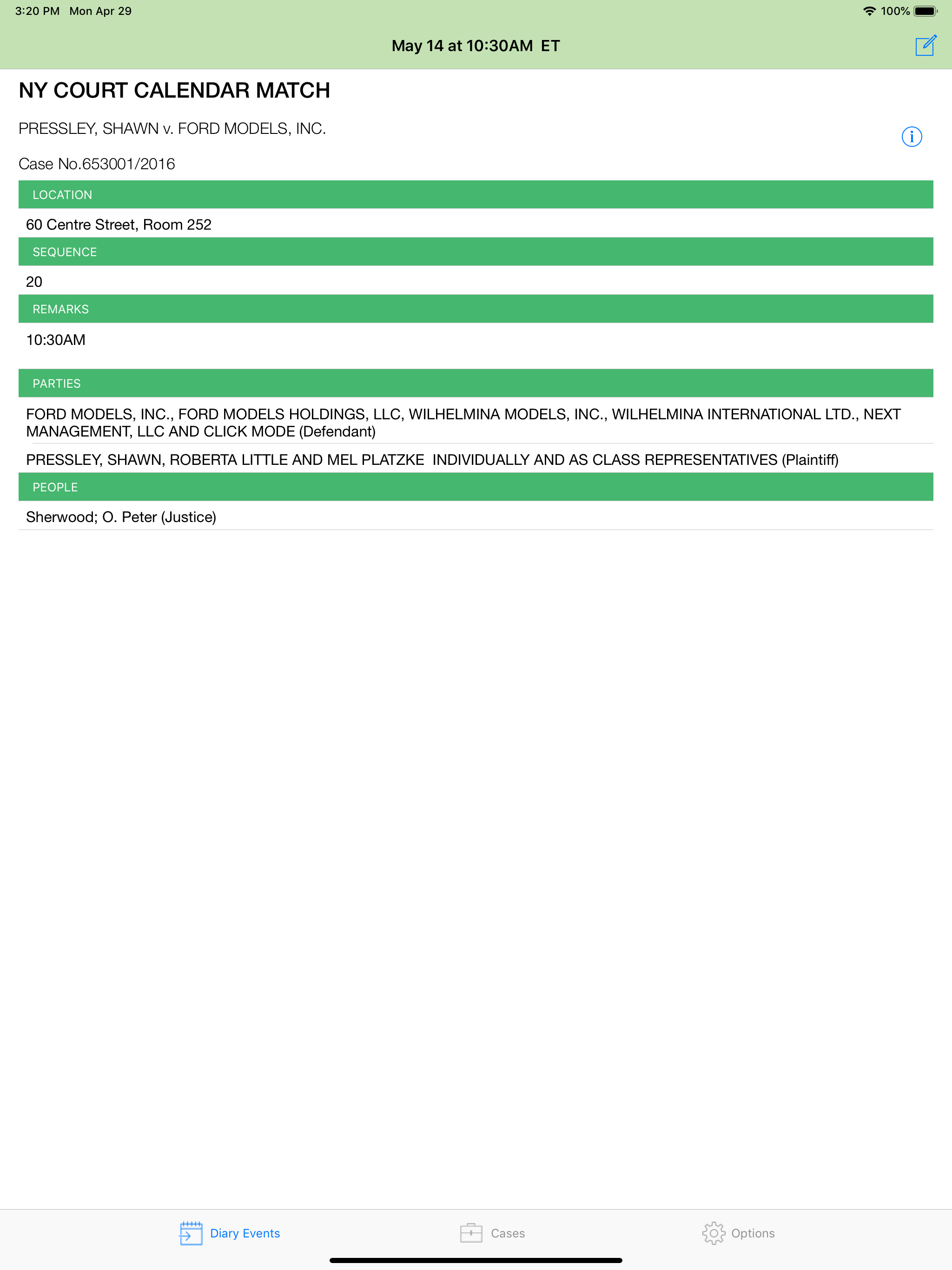 JuraLawyer screenshot 4