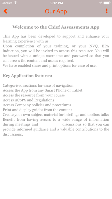 Screenshot #3 pour Chief Assessments