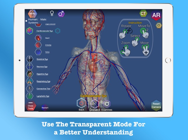 Simulator Vr Anatomy App 2+ Thousand Virtual Reality Anatomy