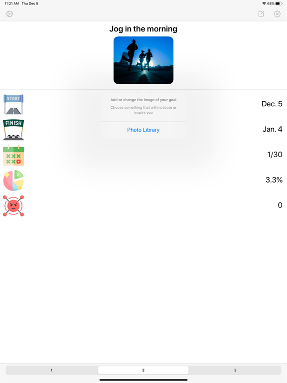 30toWin iPad screenshot 3 - Health & Fitness app