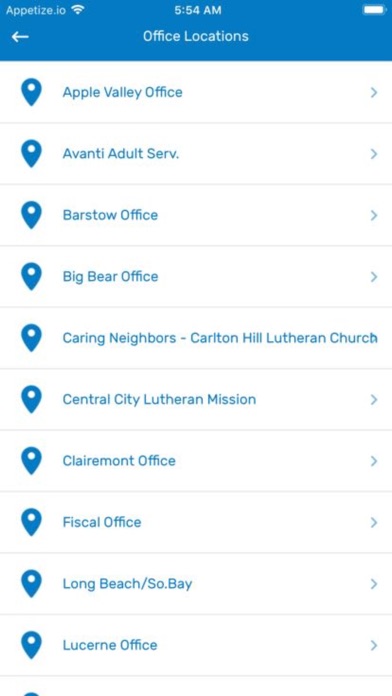 Lutheran Social Services Screenshot