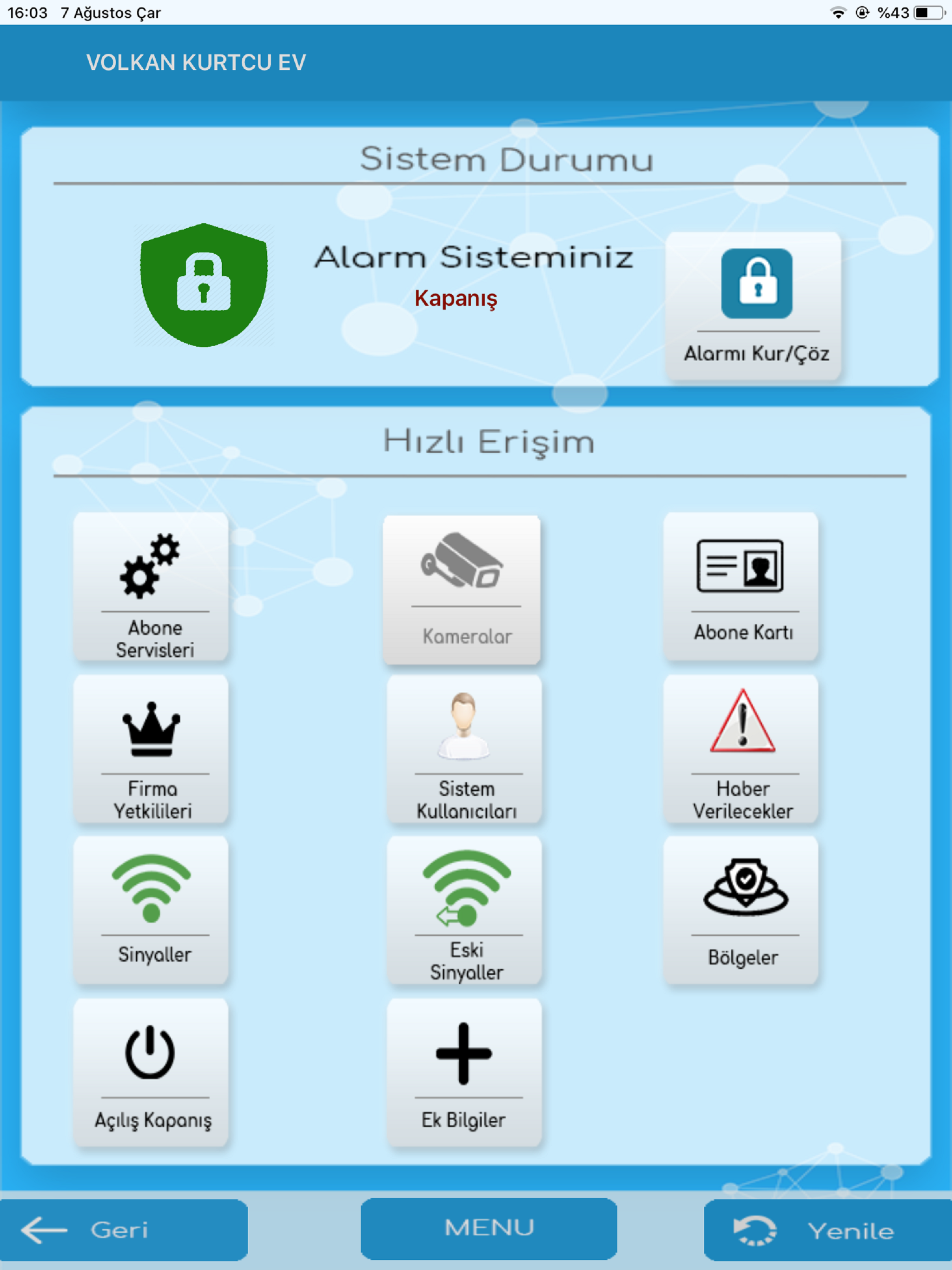 Account Alarm Sinyal Takibi screenshot 7