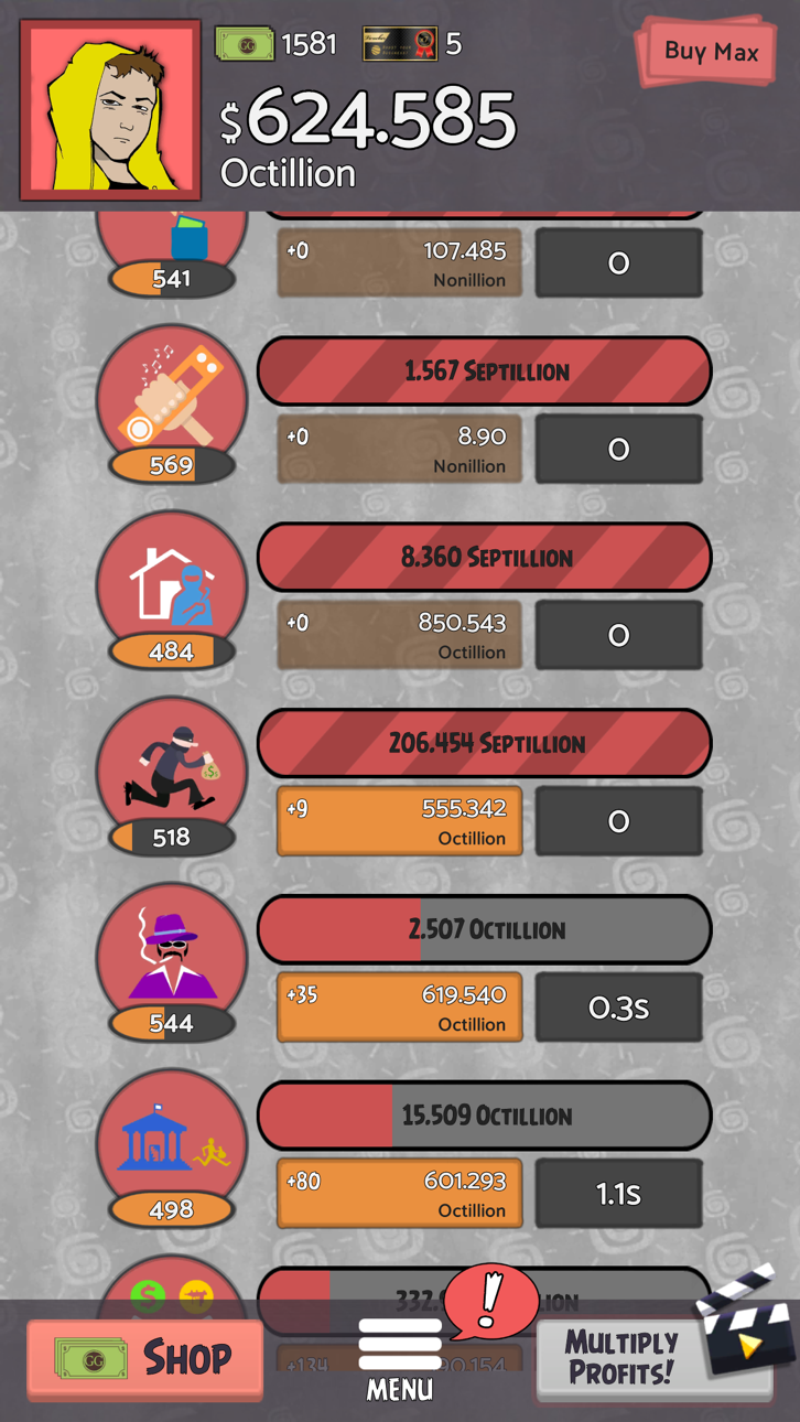 Geeks vs Gangsters Hack screenshot 2 - iOS game interface