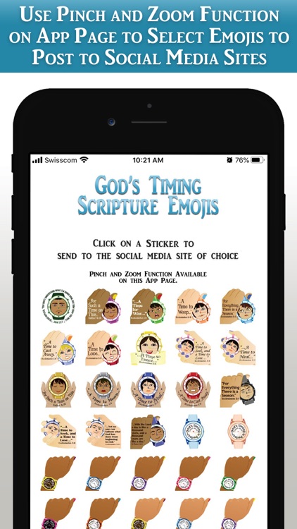 God's Timing Scripture Emojis screenshot-5
