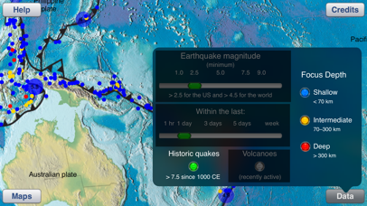 Earthquake Finder screenshot1