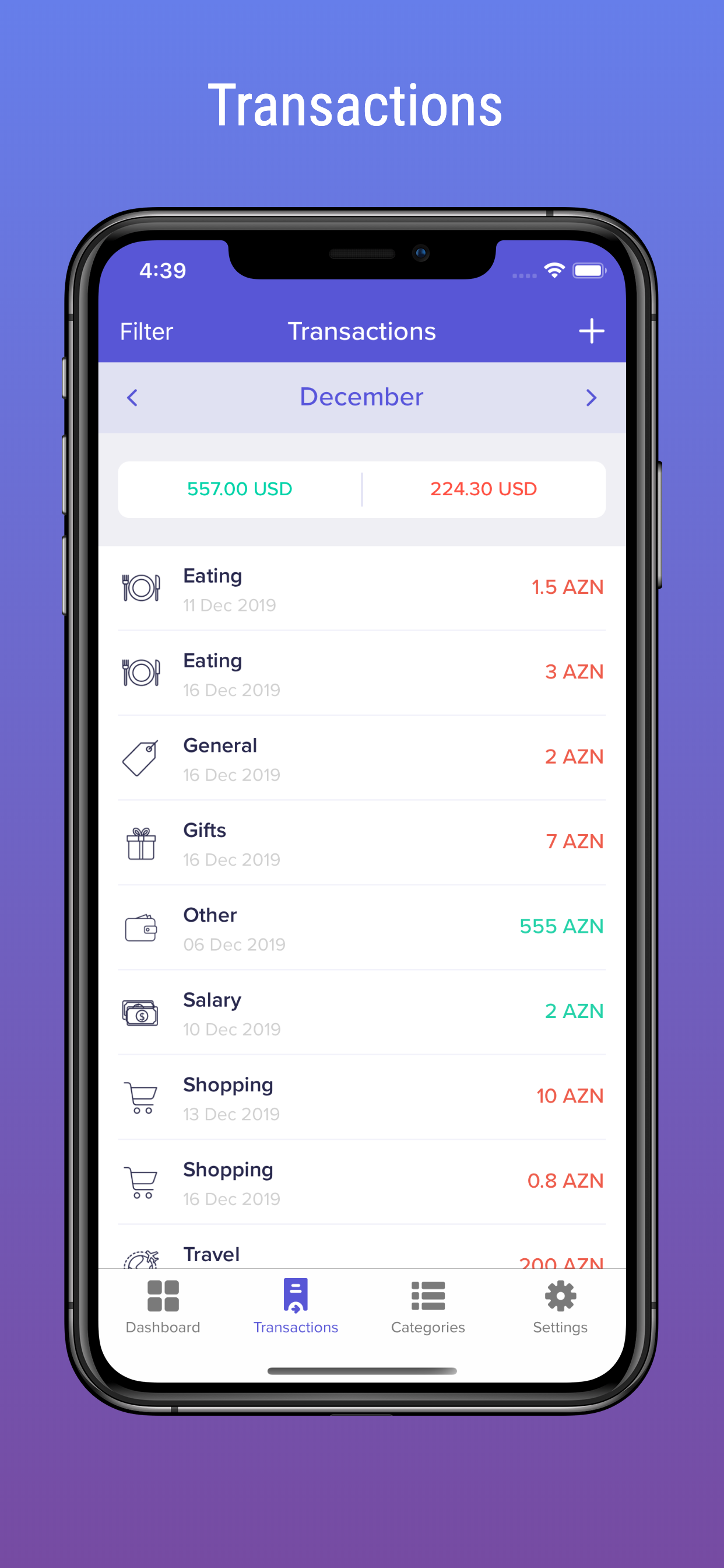Expense Manager - Tracker