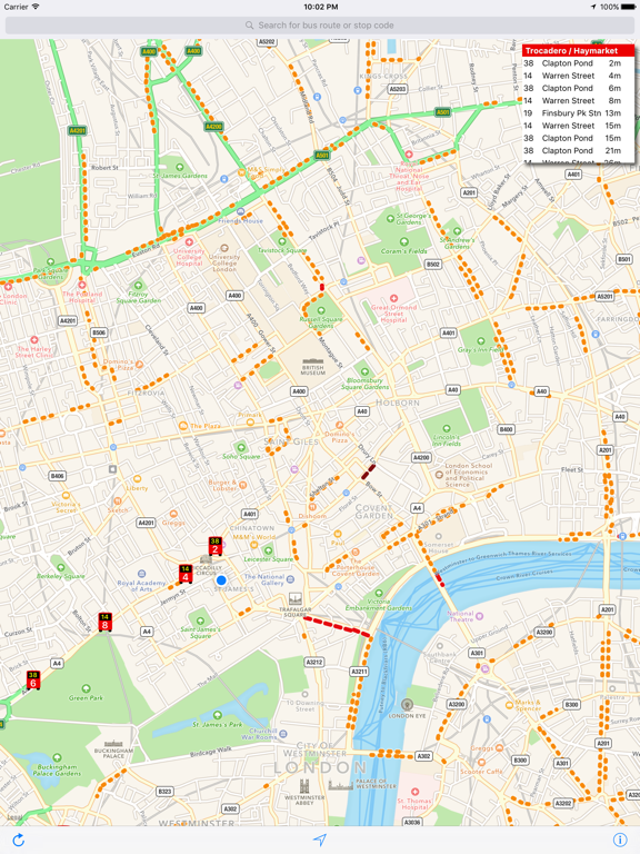 London Live Bus Mapのおすすめ画像3