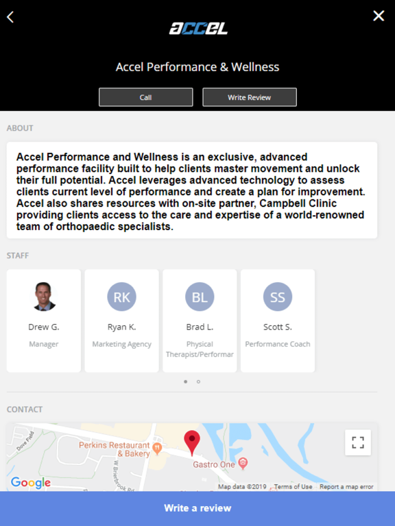 Screenshot #6 pour Accel Performance & Wellness