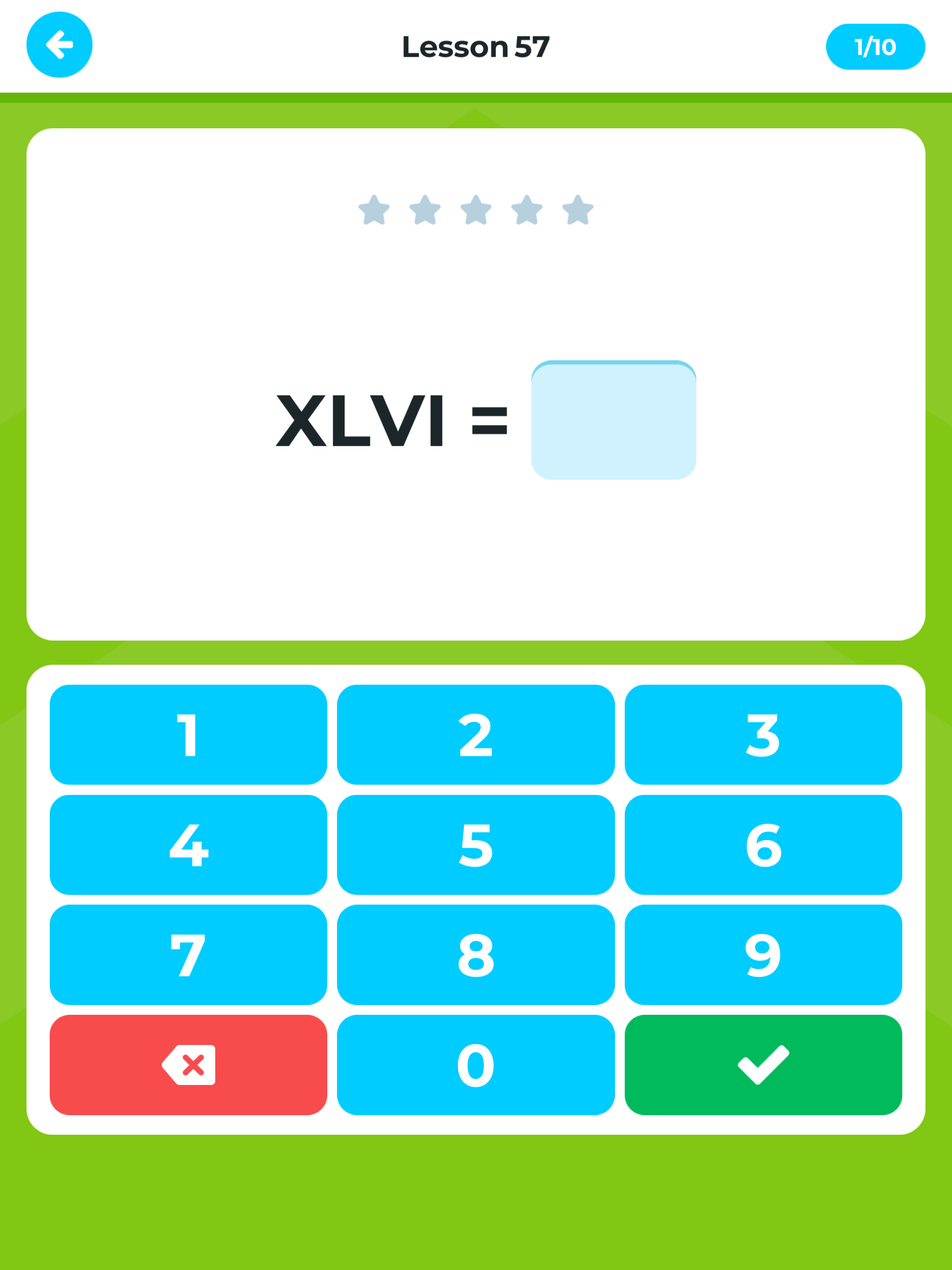 Roman Numerals & Numbers