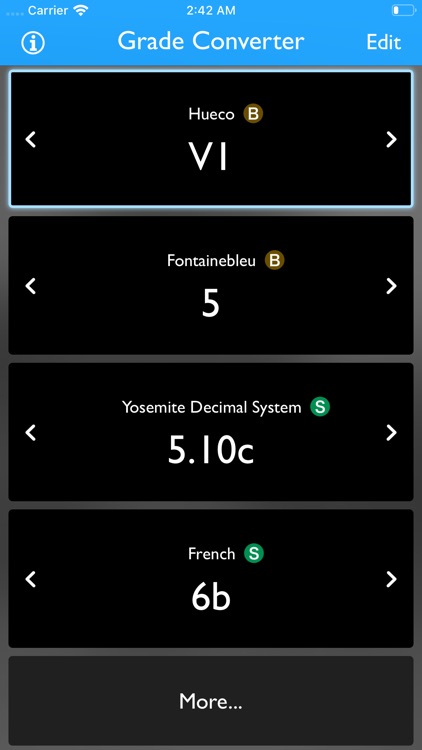 Rock Climbing Grade Converter screenshot-4