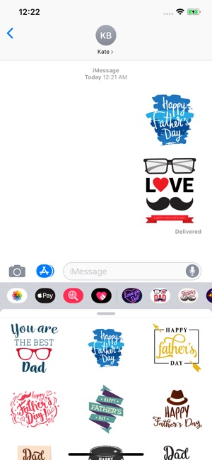 Best Father's Day Stickers App(圖2)-速報App