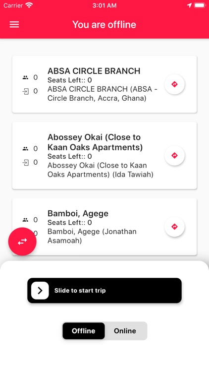 Ride On Staff Driver