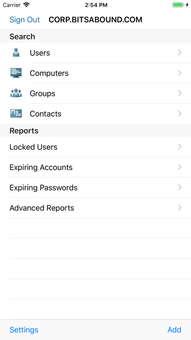 Active Directory Assist Screenshot