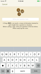 I Ching 2: an Oracle screenshot