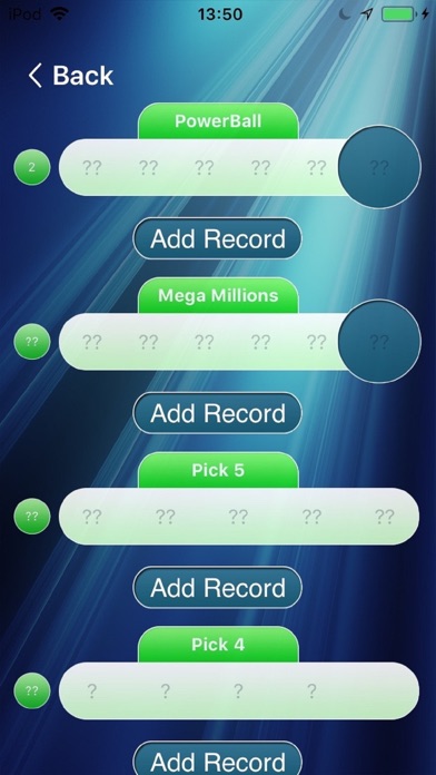 My Lottery App iPhone screenshot 6 - Entertainment app