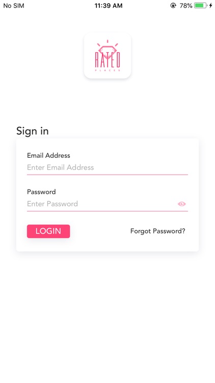 Rated Places Scanner