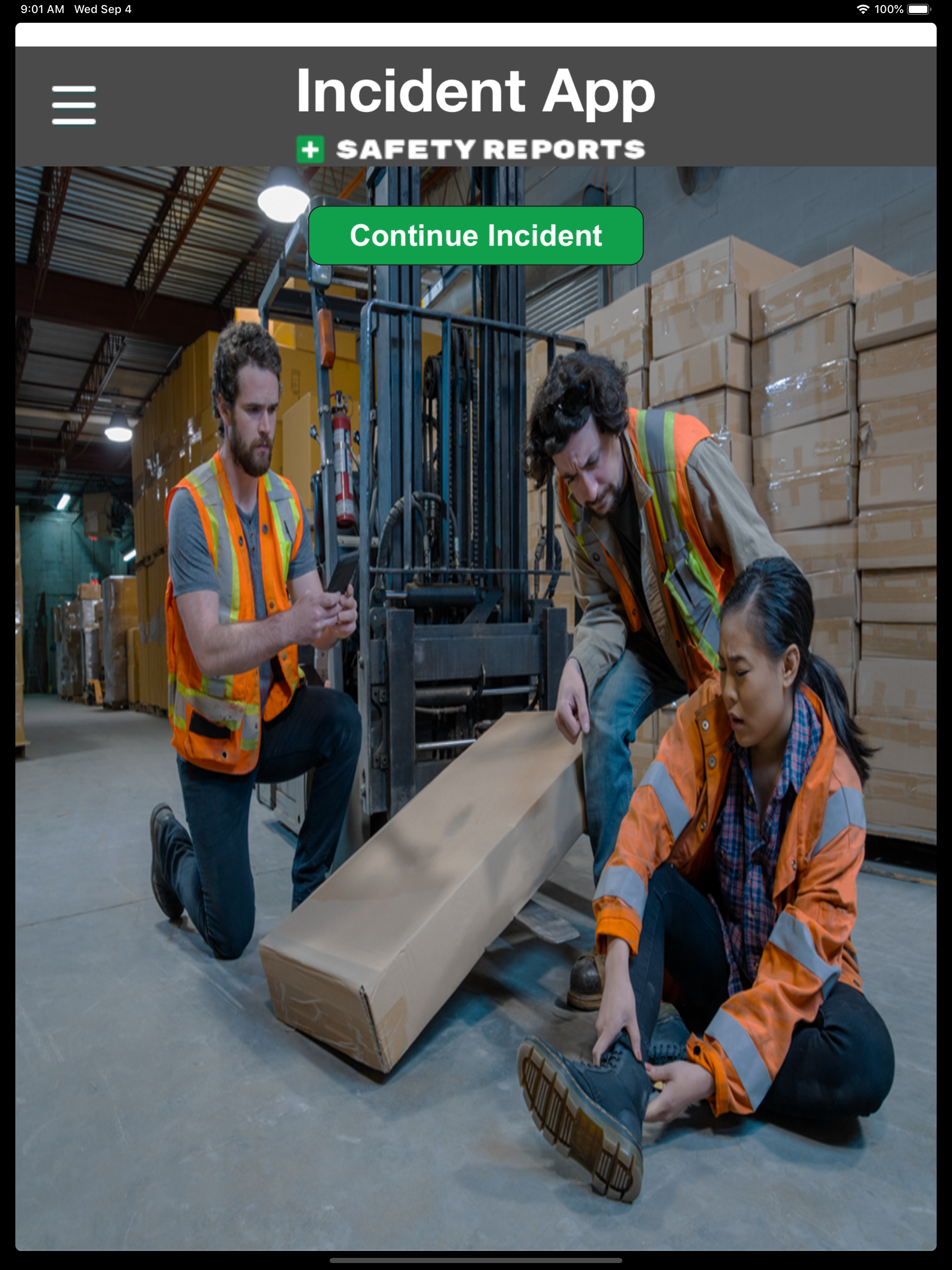Safety Incident Reports | SR