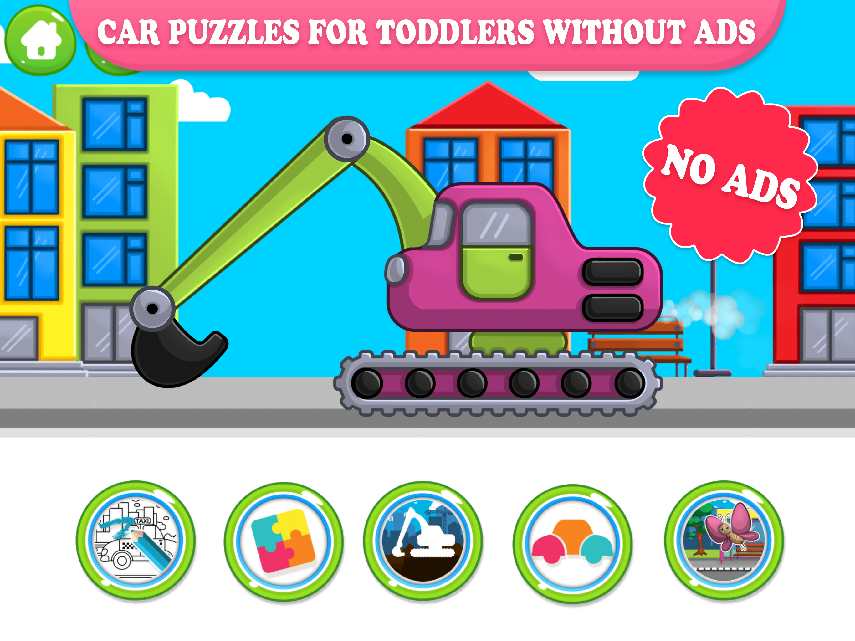 Car Puzzles for Kids