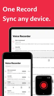 voice recorder - memo + editor iphone screenshot 1