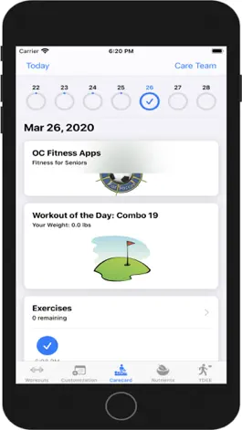 Game screenshot Leg Exercises for Seniors apk