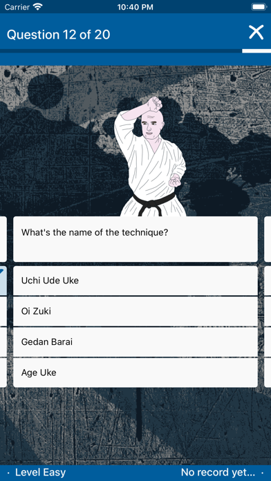 Karate Quiz Screenshot 3 - AppWisp.com Karate Quiz Screenshot 3 - AppWisp.com