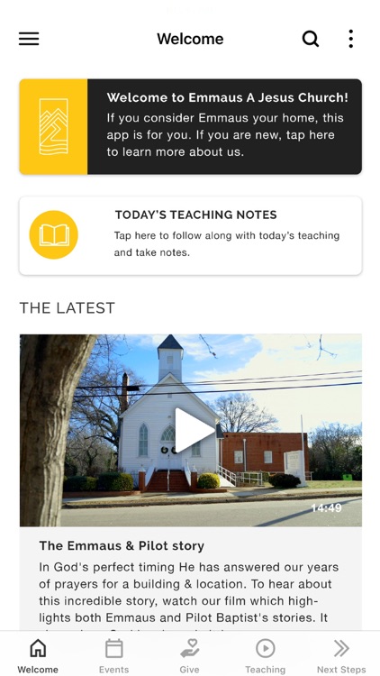 Emmaus | A Jesus Church