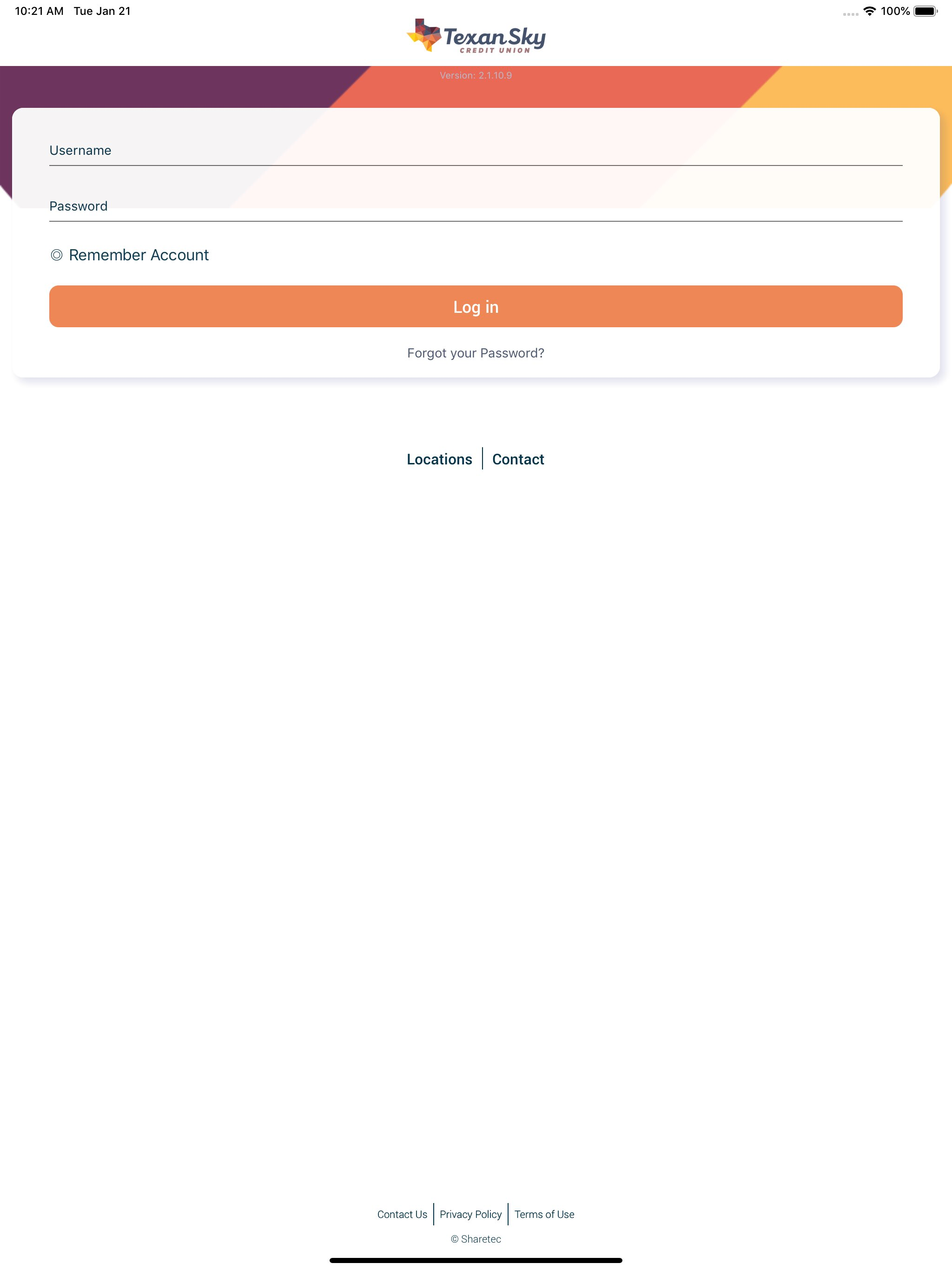 Texan Sky Mobile App