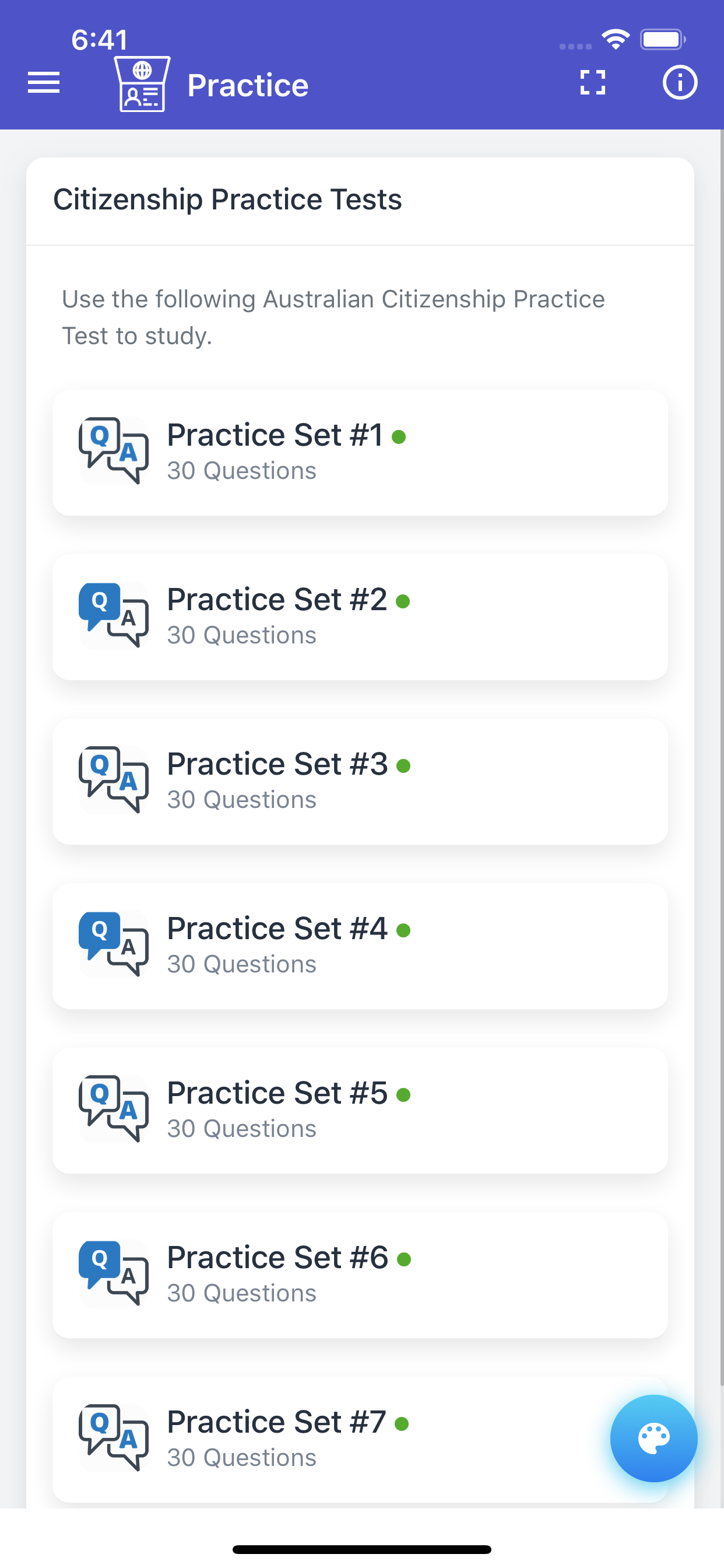 Australian Citizenship Tests screenshot 6