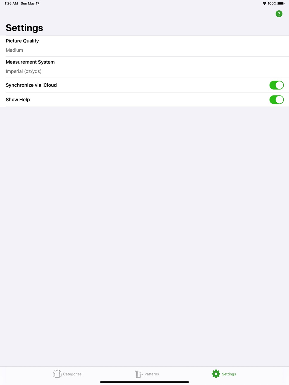 iPad screenshot