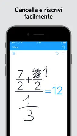 MyScript Calculator screenshot 2