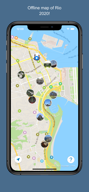 Rio 2020 — offline map
