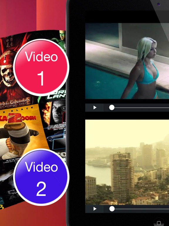 Screenshot #4 for Double Video Player Pro