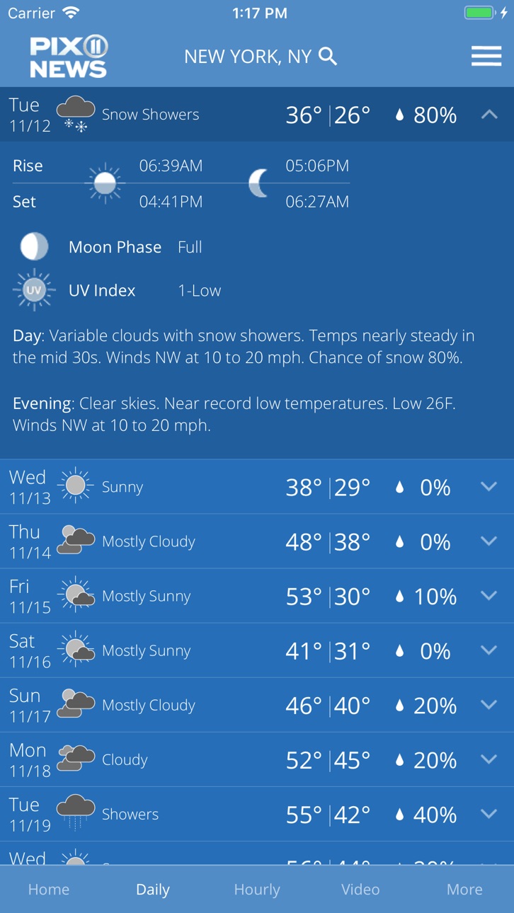 iPhone screenshot