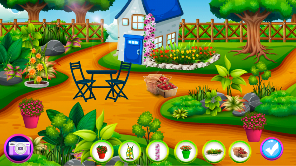 #1. Flower Garden Decorator Game (iOS) بواسطة: Balraj Sohal