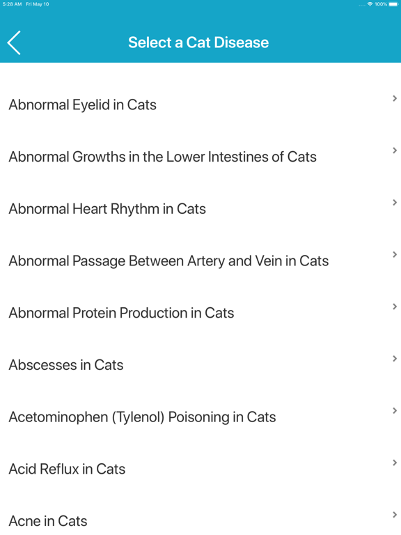 Veterinary Manual iPad screenshot