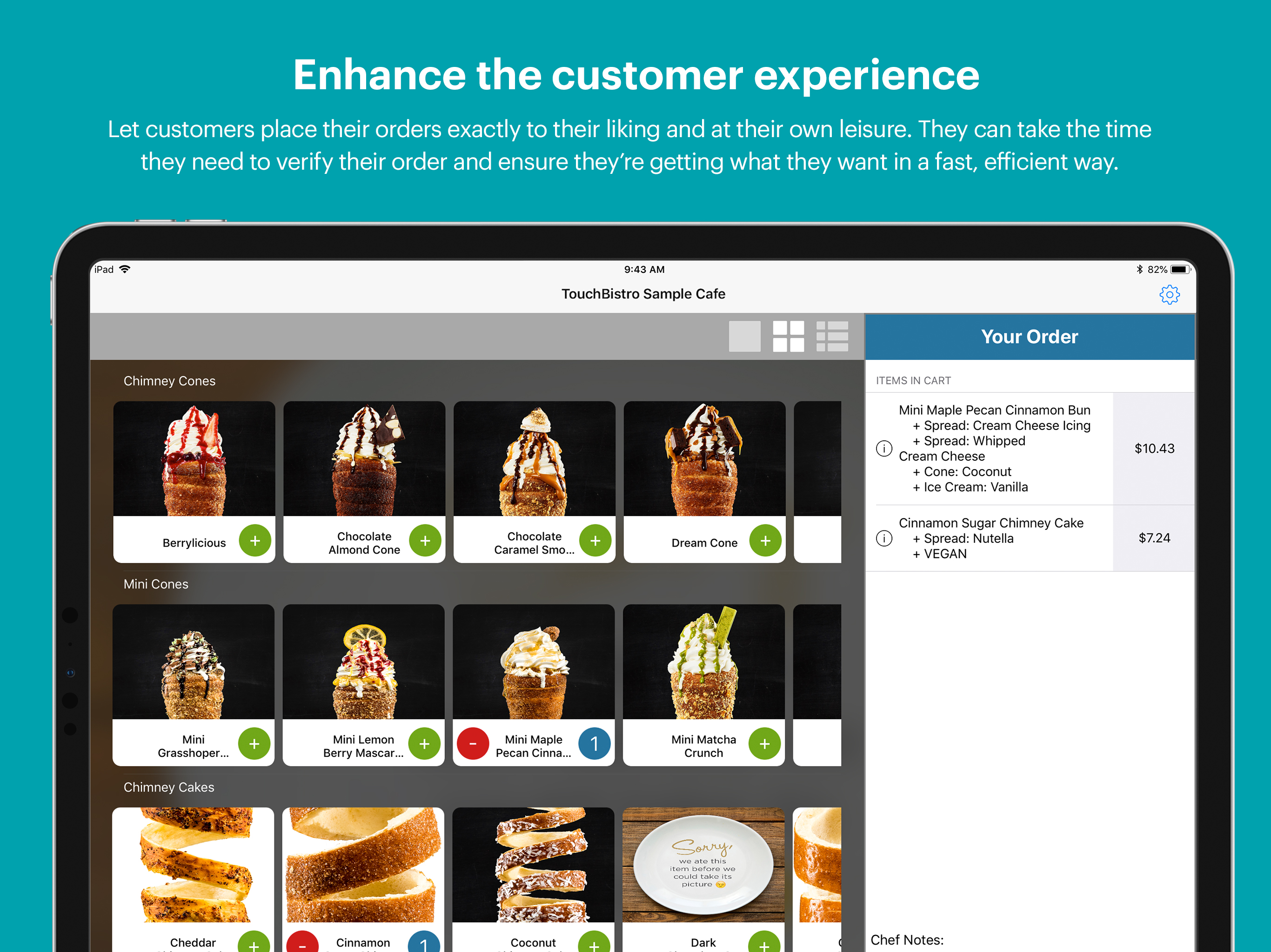TouchBistro Kiosk screenshot 3
