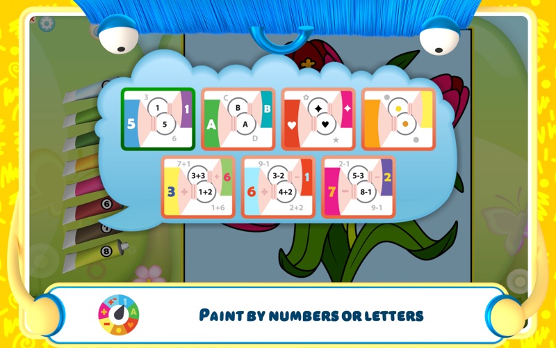 Color by Numbers - Flowers + iPhone screenshot