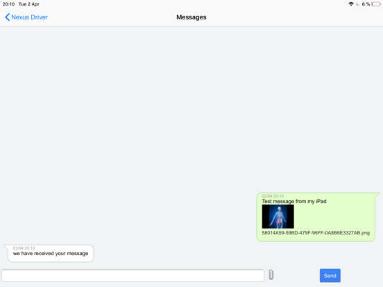 Nexus Driver iPad screenshot 5 - Business app