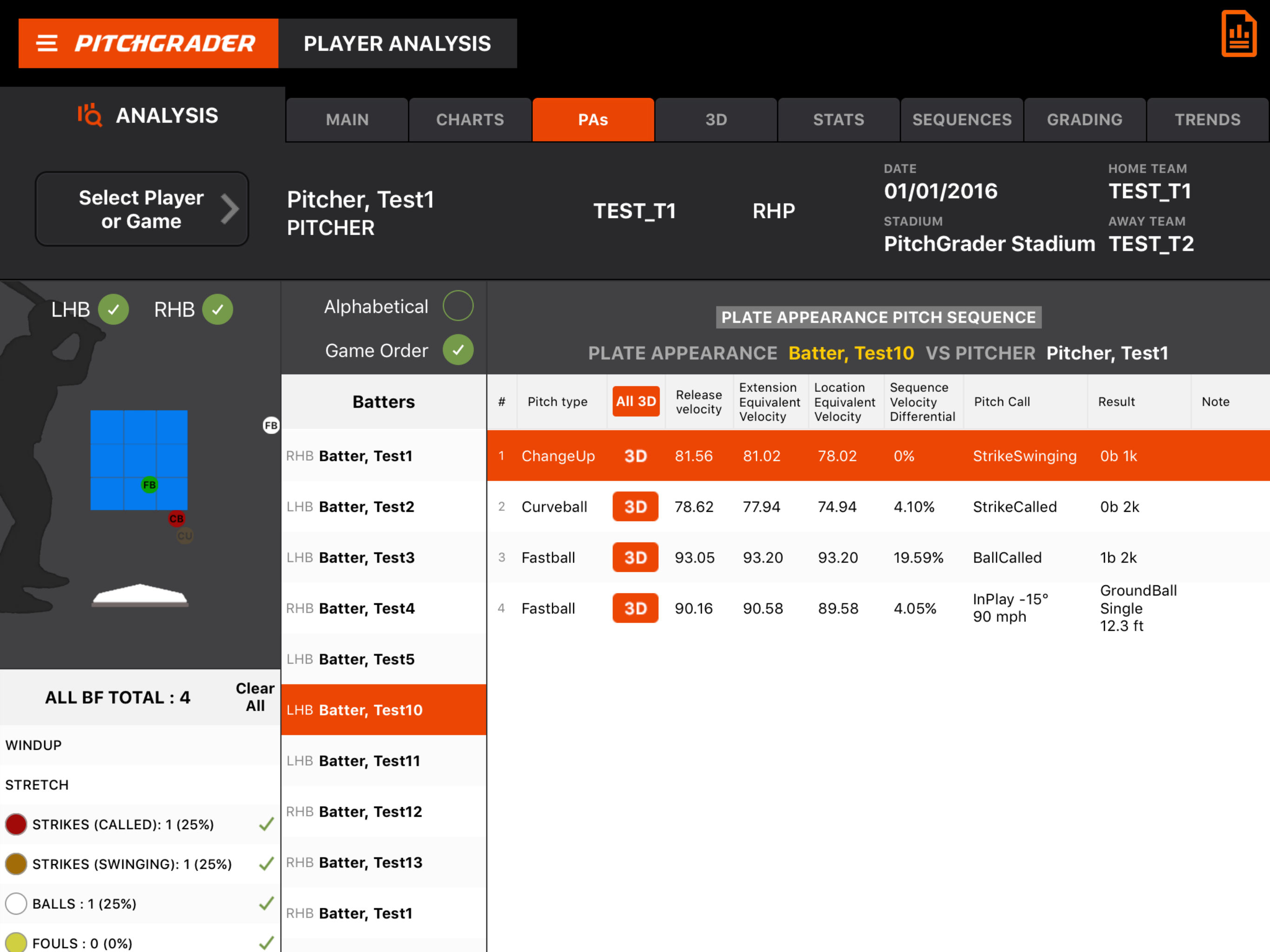 PitchGrader screenshot 4