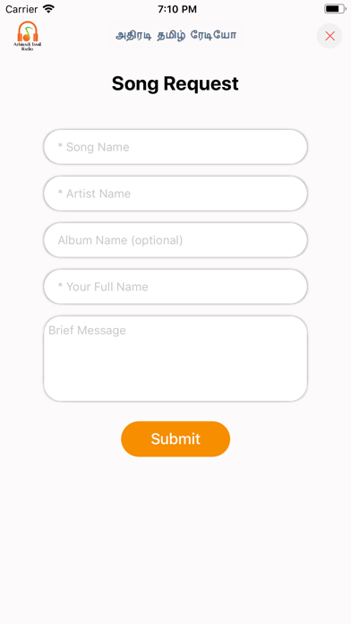 Screenshot #3 pour Athiradi Tamil Radio