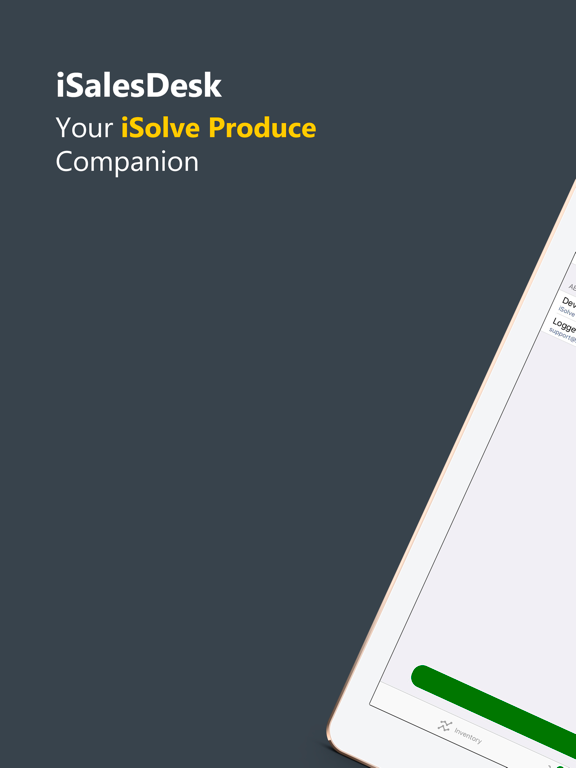 iSalesDesk iPad screenshot 2 - Business app