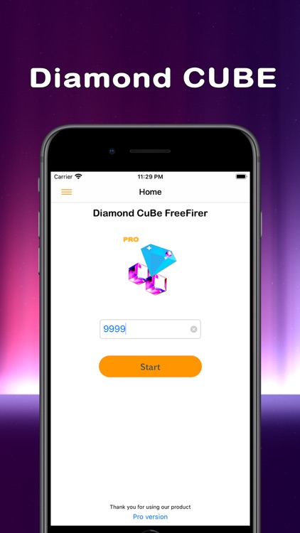 Diamond CuBe for FreeFirer