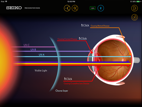 Screenshot #6 pour Seiko Blue/UV Sensor